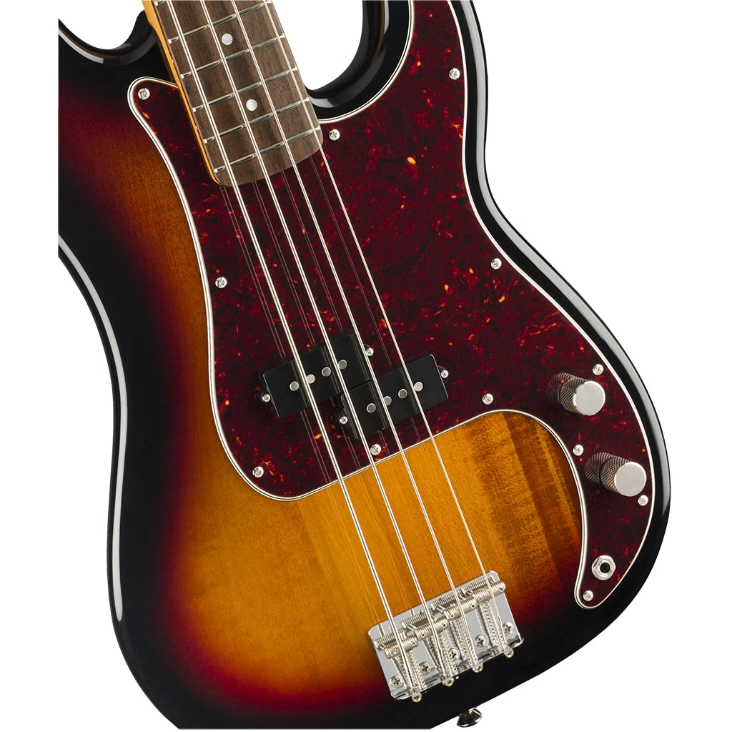 Bass Guitars Squier Classic Vibe 60's Precision Bass - 3 Tone Sunburst - Laurel