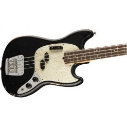 Bass Guitars Fender - JMJ Mustang Bass - Black - Rosewood Fretboard