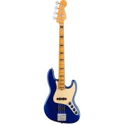 Fender American Ultra Jazz Bass - Maple - Cobra Blue Bass Guitars