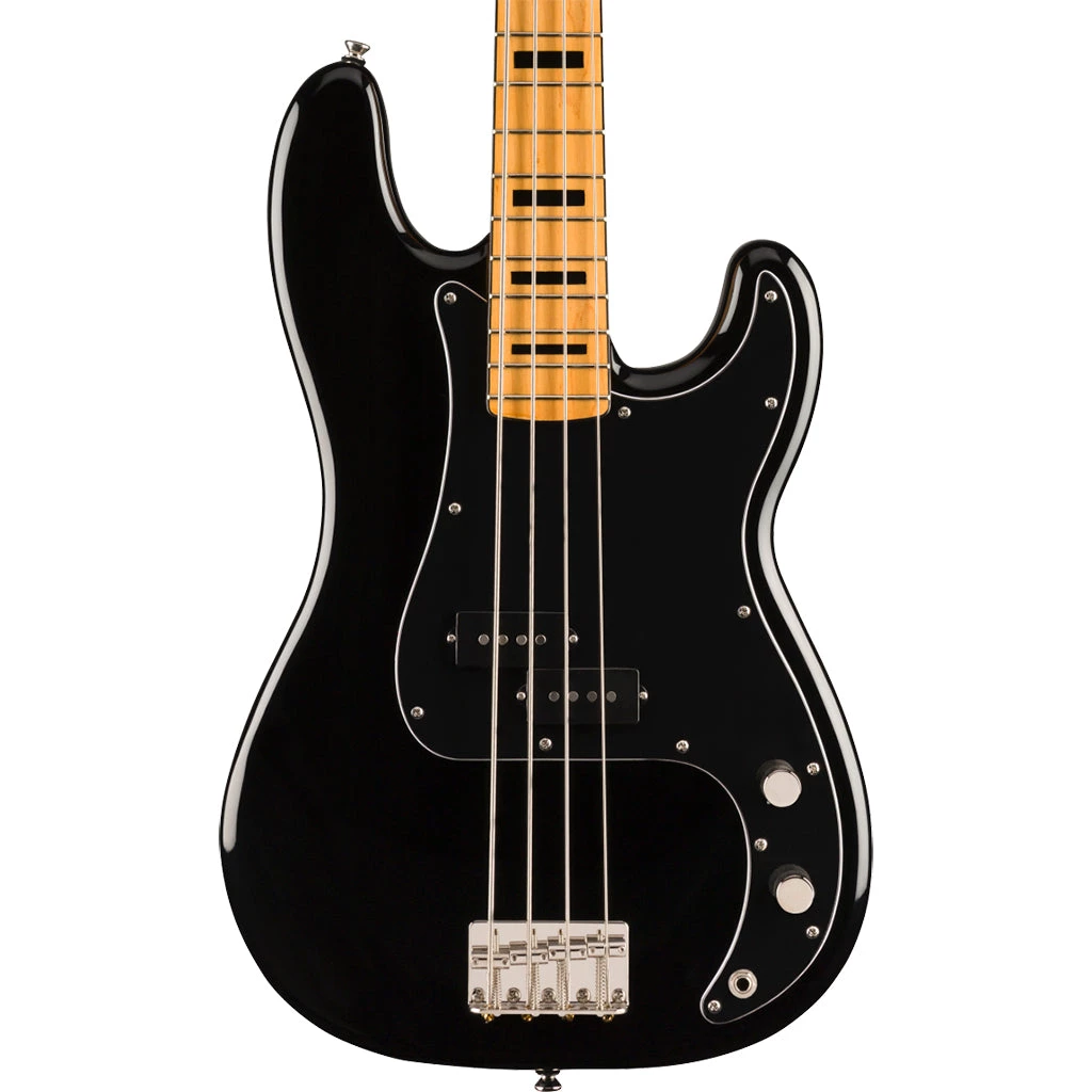 Squier Classic Vibe 70's Precision Bass - Black - Maple Neck