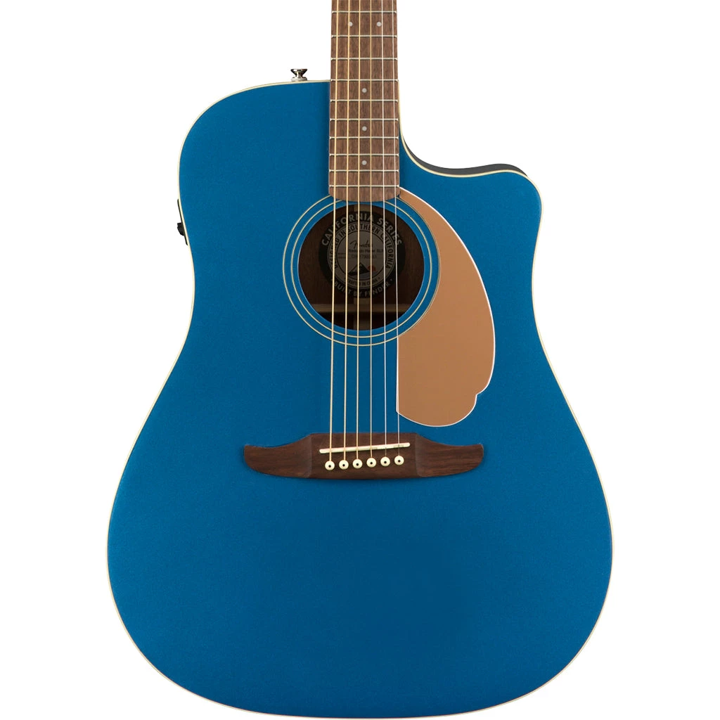 Acoustic Guitars Fender California Player Redondo Acoustic - Belmont Blue
