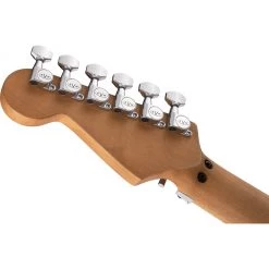 Electric Guitars EVH - Striped Series Frankie - Maple Fingerboard - Red With Black Stripes Relic