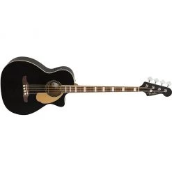 Fender Kingman Acoustic Bass - Black - Walnut Bass Guitars