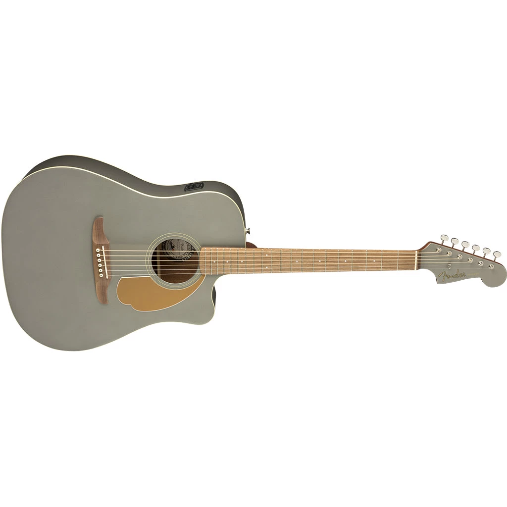 Acoustic Guitars Fender - Redondo Player - Slate Satin - Walnut Fingerboard