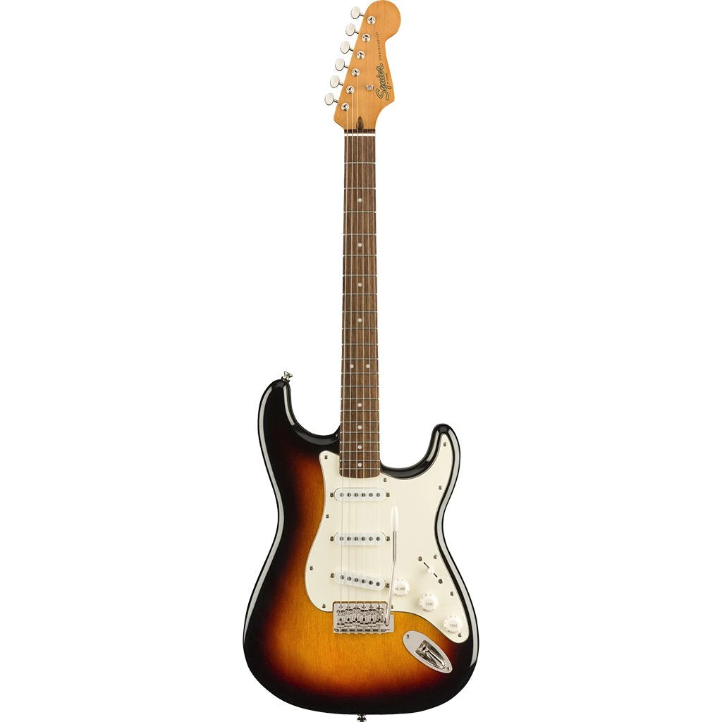 Squier - Classic Vibe 60's Stratocaster - 3 Tone Sunburst - Laurel
