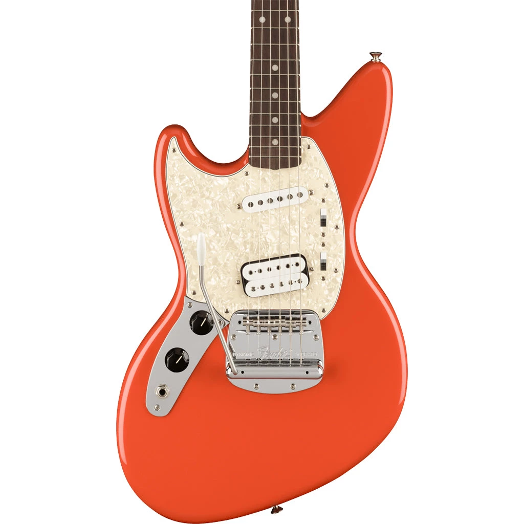 Electric Guitars Fender - Kurt Cobain Jag-Stang® Left-Hand - Rosewood Fingerboard, Fiesta Red