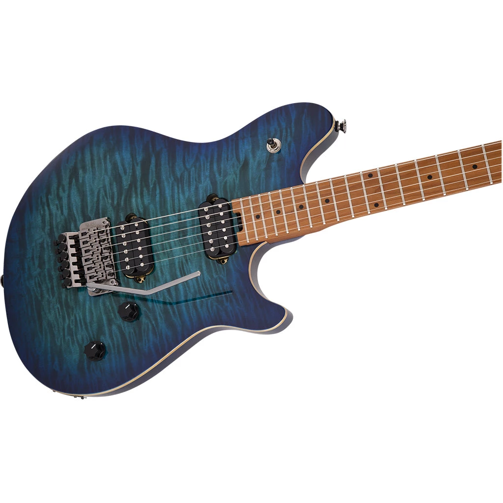 Electric Guitars EVH Wolfgang Standard Quilt Maple - Baked Maple Fretboard - Chlorine Burst
