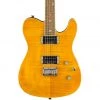 Electric Guitars Fender Custom Telecaster HH - Flame Maple Amber - Laurel