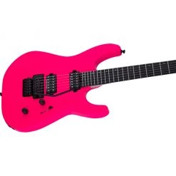 Jackson - Pro Series Dinky DK2 - Neon Pink - Ebony Electric Guitars