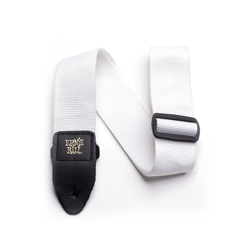 See All Ernie Ball E4036 Polypro Strap - White