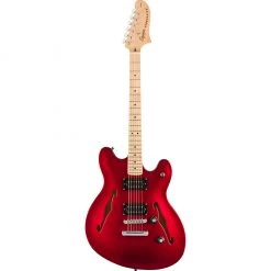 Squier - Affinity Starcaster - Candy Apple Red - Maple Fingerboard Electric Guitars