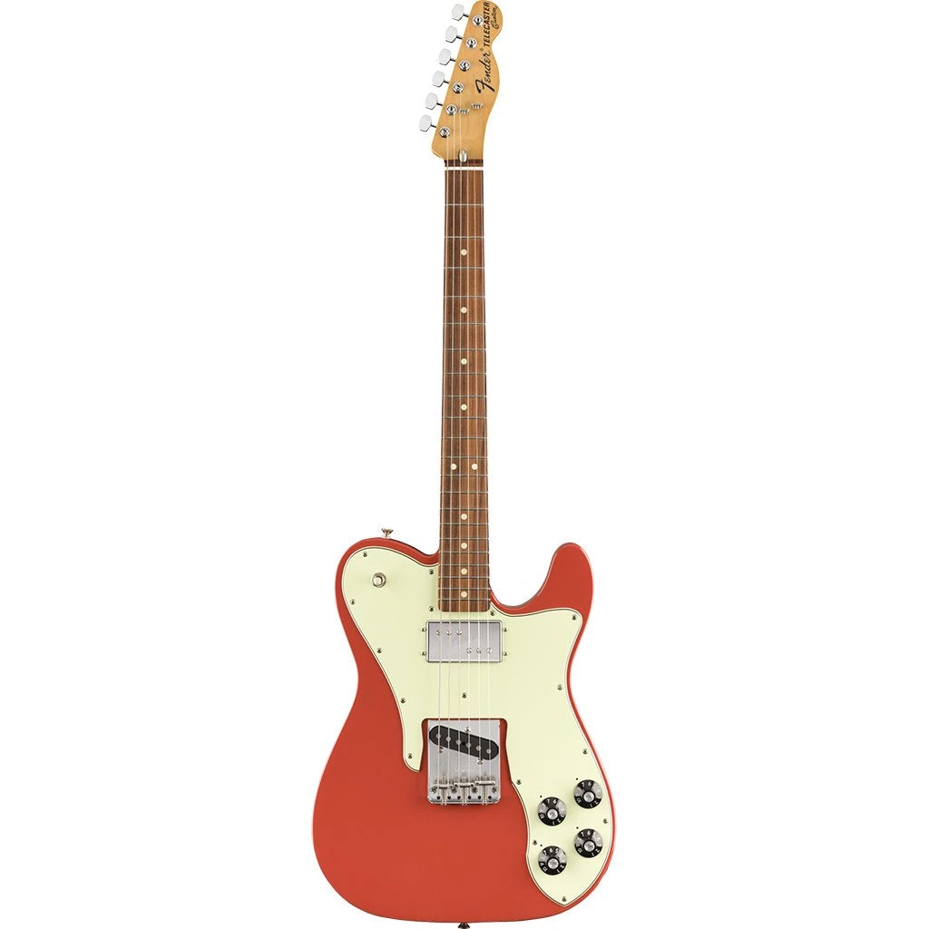 Fender Vintera 70's Telecaster Custom - Fiesta Red - Pau Ferro Electric Guitars