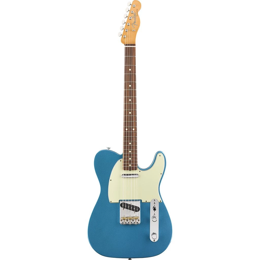Fender Vintera 60's Telecaster Modified- Lake Placid Blue - Pau Ferro Electric Guitars