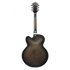 Electric Guitars Ibanez AF55 - Transparent Black Flat