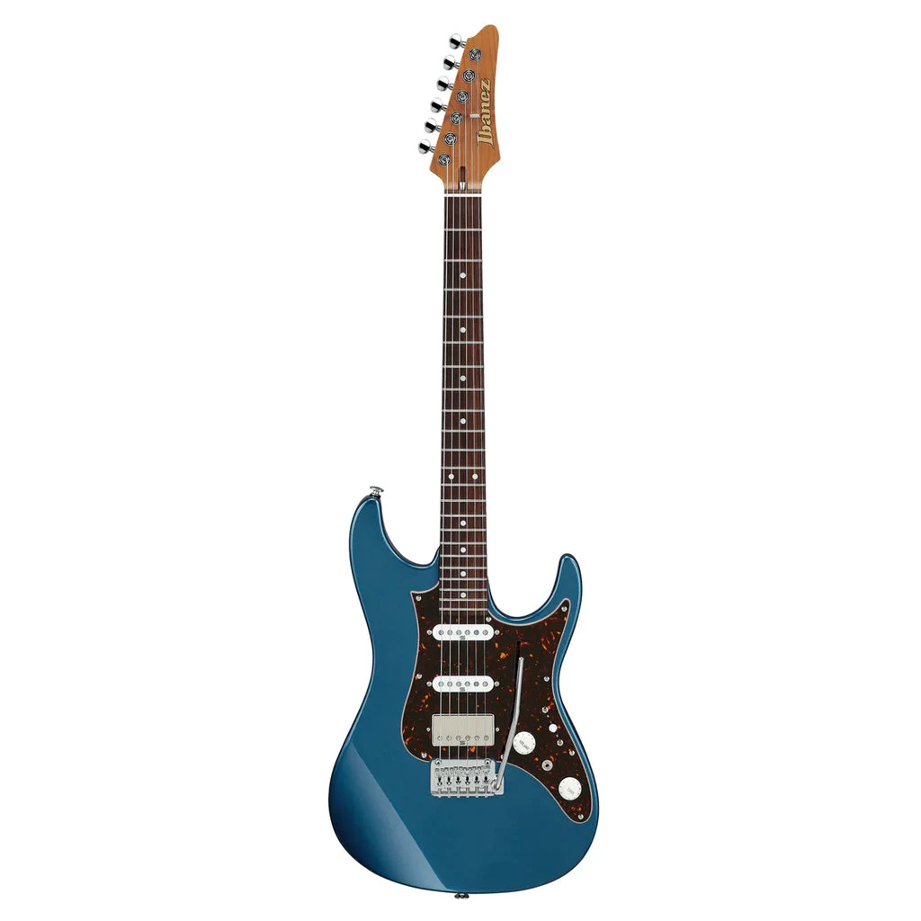 Electric Guitars Ibanez - AZ2204N Prestige Electric Guitar With Case - Prussian Blue Metallic