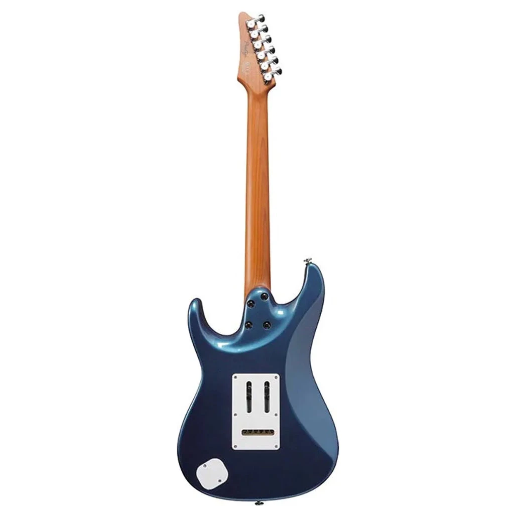 Electric Guitars Ibanez - AZ2204N Prestige Electric Guitar With Case - Prussian Blue Metallic