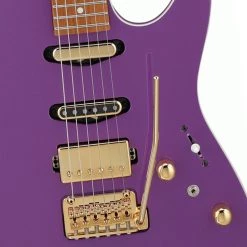 Electric Guitars Ibanez - LB1 Lari Basilio Signature Model Electric Guitar - Violet