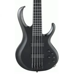 Ibanez - BTB625EX 5 String Electric Bass - Black Flat