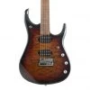 Ernie Ball Music Man JP15 - Tiger Eye Quilt Top - Figured Roasted Maple/Maple - No Pickguard