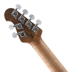 Ernie Ball Music Man JP15 - Tiger Eye Quilt Top - Figured Roasted Maple/Maple - No Pickguard