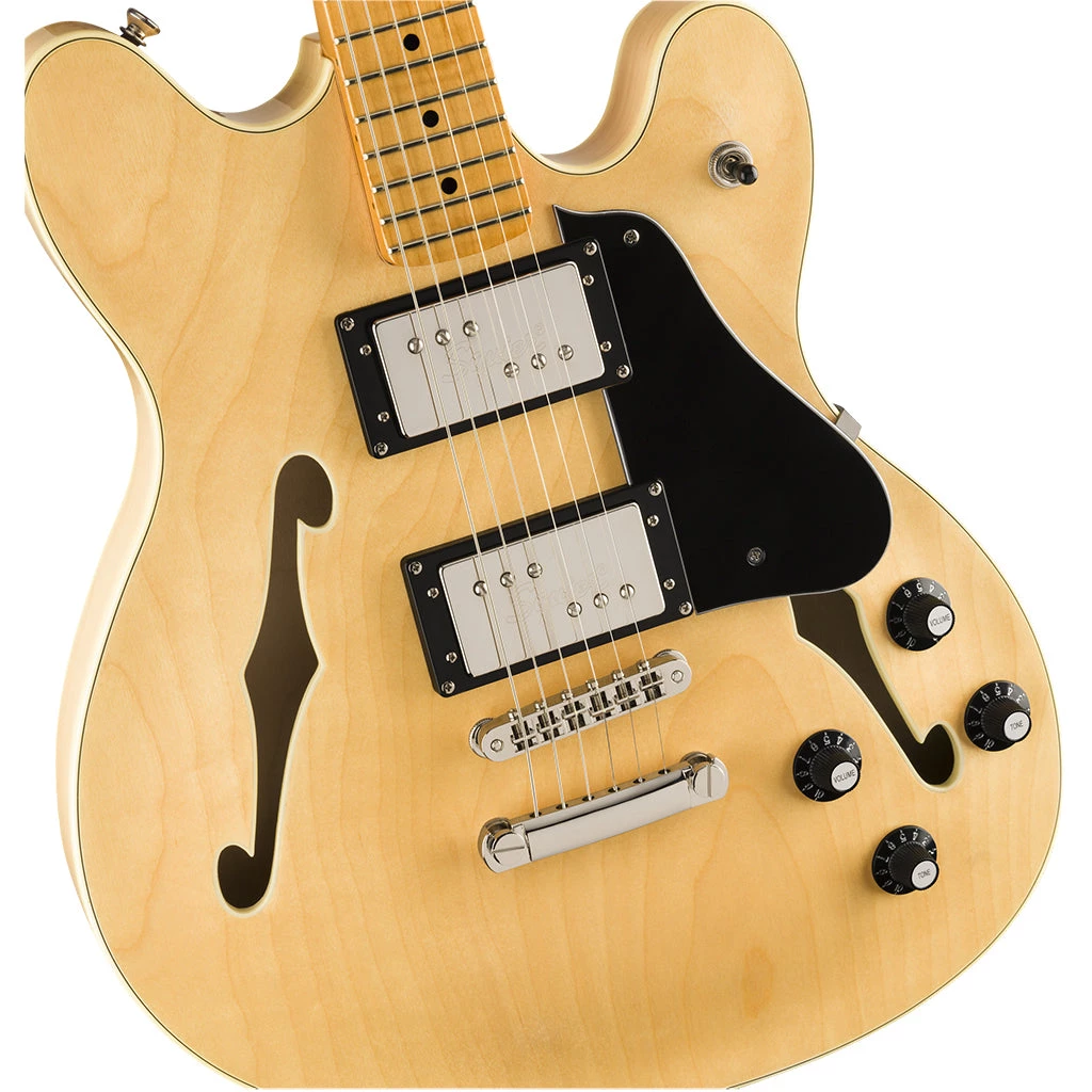 Squier Classic Vibe Starcaster - Natural - Maple Fretboard Electric Guitars