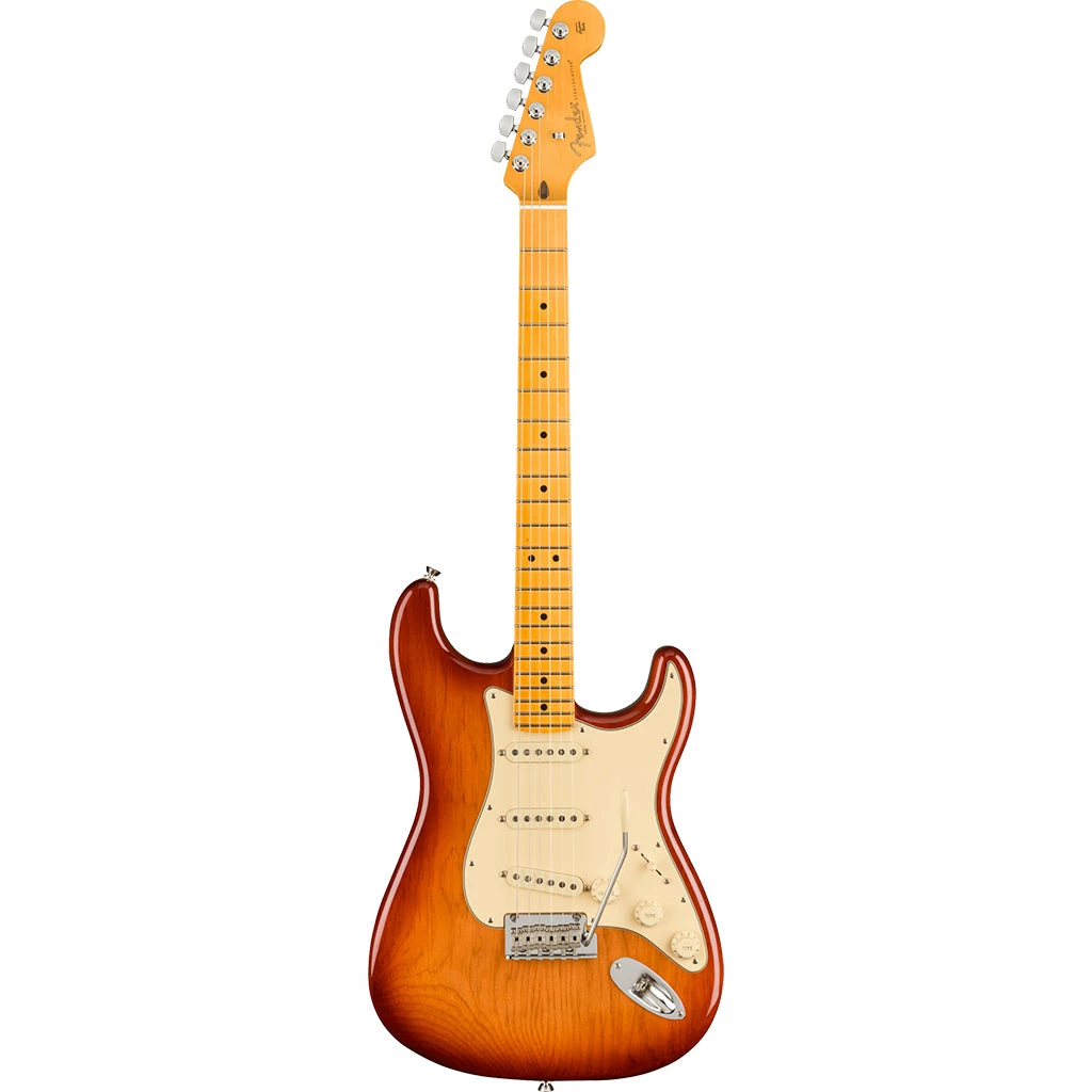 Fender - American Professional II Stratocaster® - Maple Fingerboard - Sienna Sunburst Electric Guitars