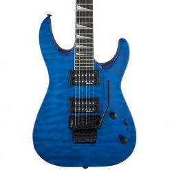 Jackson - JS Series Dinky Arch Top JS32Q DKA - Transparent Blue - Amaranth Fingerboard