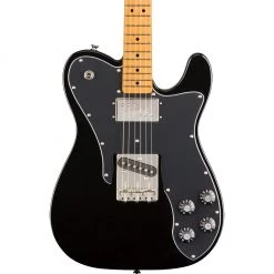 Squier Classic Vibe 70s Custom Telecaster - Black - Maple Fretboard