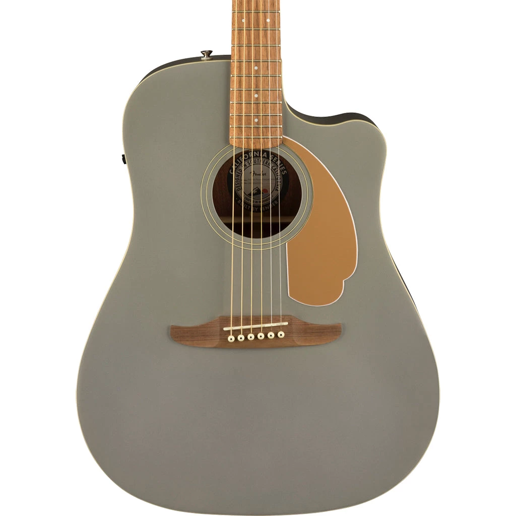 Acoustic Guitars Fender - Redondo Player - Slate Satin - Walnut Fingerboard