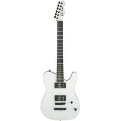Electric Guitars Charvel Joe Duplantier Pro Mod San Dimas S2 - Satin White - Ebony Fingerboard