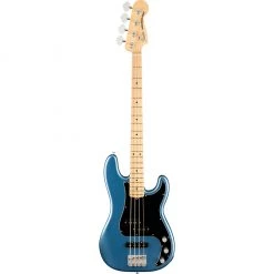 Fender American Performer Precision Bass - Satin Lake Placid Blue - Maple Bass Guitars