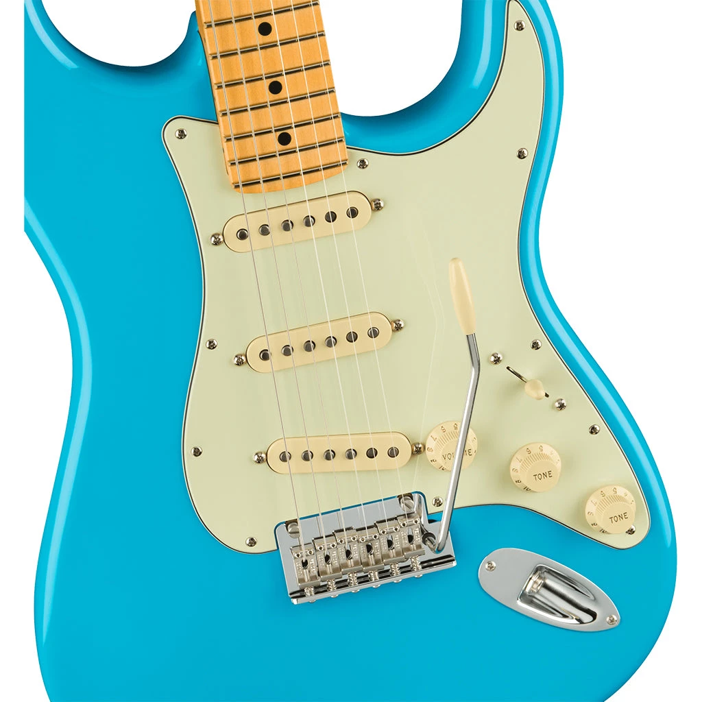 Fender - American Professional II Stratocaster® - Maple Fingerboard - Miami Blue Electric Guitars