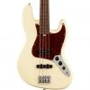 Fender - American Professional II Jazz Bass® Fretless - Rosewood Fingerboard - Olympic White Bass Guitars