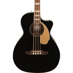 Fender Kingman Acoustic Bass - Black - Walnut Bass Guitars