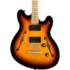 Squier Affinity Starcaster - 3 Tone Sunburst - Maple Fretboard Electric Guitars