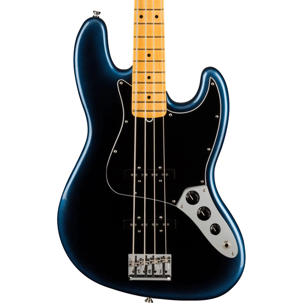 Bass Guitars Fender - American Professional II Jazz Bass® - Maple Fingerboard - Dark Night