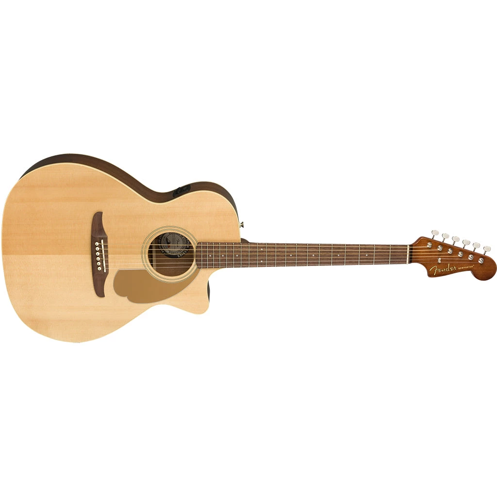 Acoustic Guitars Fender - Newporter Player Acoustic Guitar W/ Walnut Fingerboard