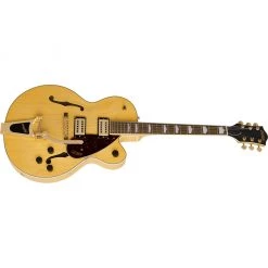 Electric Guitars Gretsch - G2410TG Streamliner™ Hollow Body Single-Cut With Bigsby® And Gold Hardware - Laurel Fingerboard - Village Amber