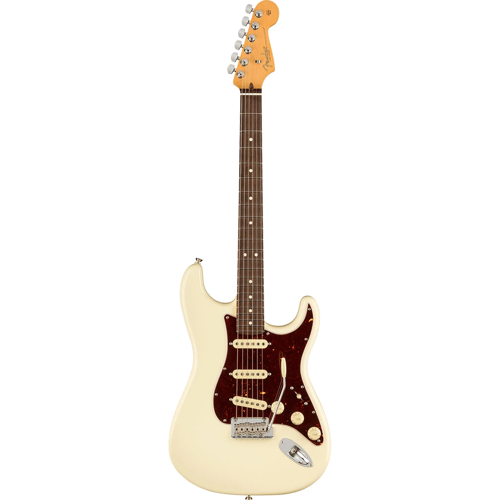 Fender - American Professional II Stratocaster® - Rosewood Fingerboard - Olympic White Electric Guitars