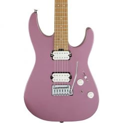 Electric Guitars Charvel Pro Mod DK24 - Satin Burgundy Mist - Caramelised Maple Fingerboard