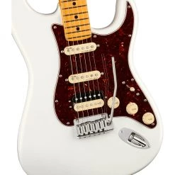 Electric Guitars Fender American Ultra Stratocaster HSS - Arctic Pearl - Maple