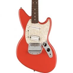 Fender - Kurt Cobain Jag-Stang® - Rosewood Fingerboard, Fiesta Red Electric Guitars