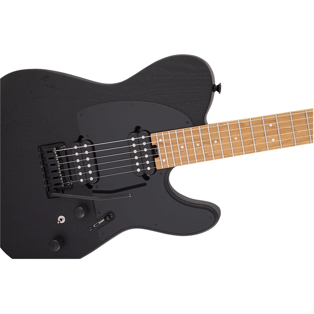 Electric Guitars Charvel Pro-Mod So-Cal Style 2 - Black Ash - Caramelised Maple