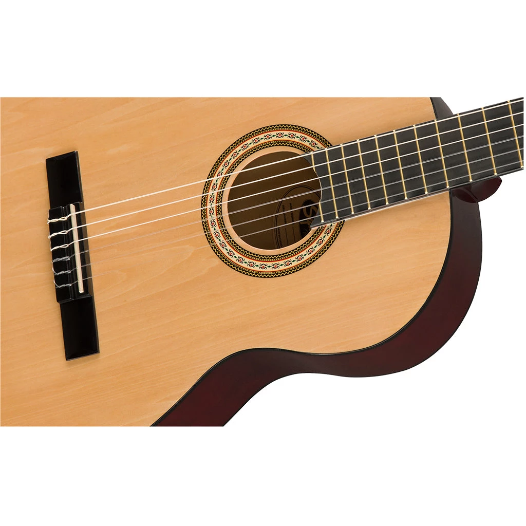 Squier - SA-150N Classical, Stained - Hardwood Fingerboard - Natural Classical Guitars