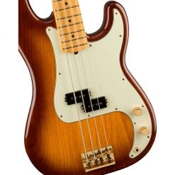 Fender - 75th Anniversary Commemorative Precision Bass® - Maple Fingerboard - 2-Color Bourbon Burst Bass Guitars