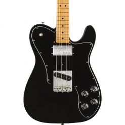 Fender Vintera 70's Telecaster Custom - Black - Maple Electric Guitars