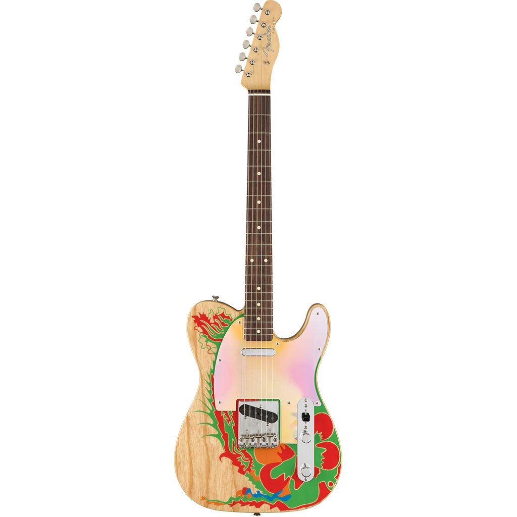 Fender Jimmy Page Telecaster - Natural - Rosewood Fingerboard Electric Guitars