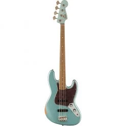 Fender - 60th Anniversary Road Worn '60s Jazz Bass® - Pau Ferro Fingerboard - Firemist Silver
