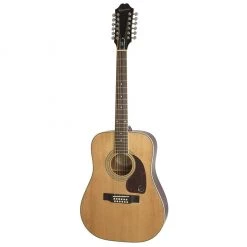 Epiphone DR212 12 String Acoustic - Natural Acoustic Guitars