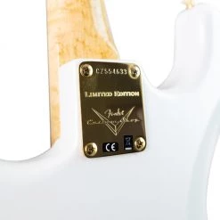 Fender Custom Shop Electric Guitars Fender Limited Edition 75th Anniversary Stratocaster® NOS, Rosewood Fingerboard, Diamond White Pearl